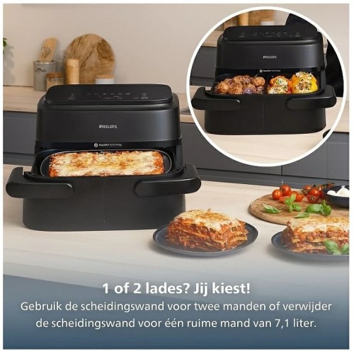 AIR FRYER  NA154/00 AIRFRYER ΜΑΥΡΗ 2400W 7,1Lt